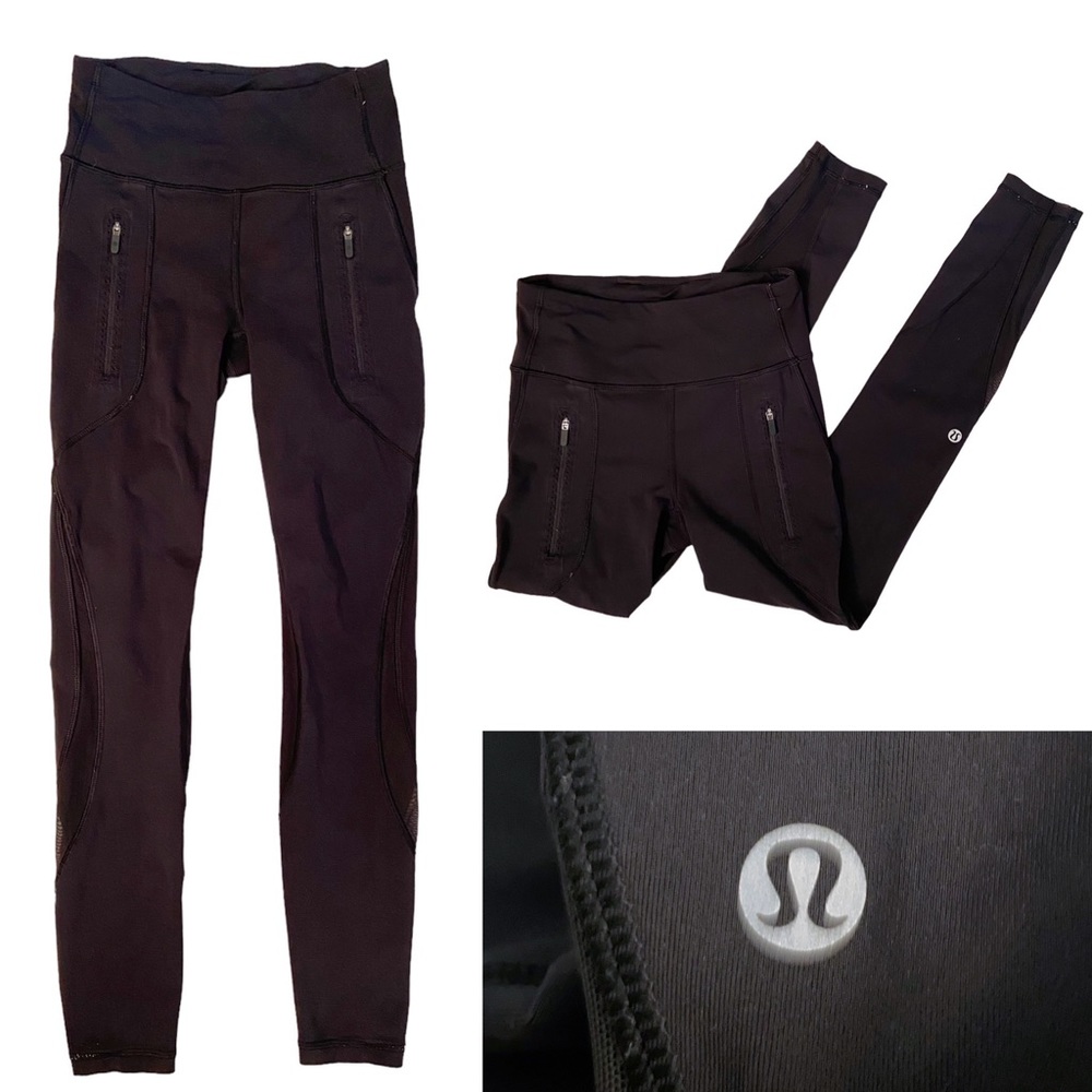 Lululemon Invigorate 7/8 Tight in Black Size 2